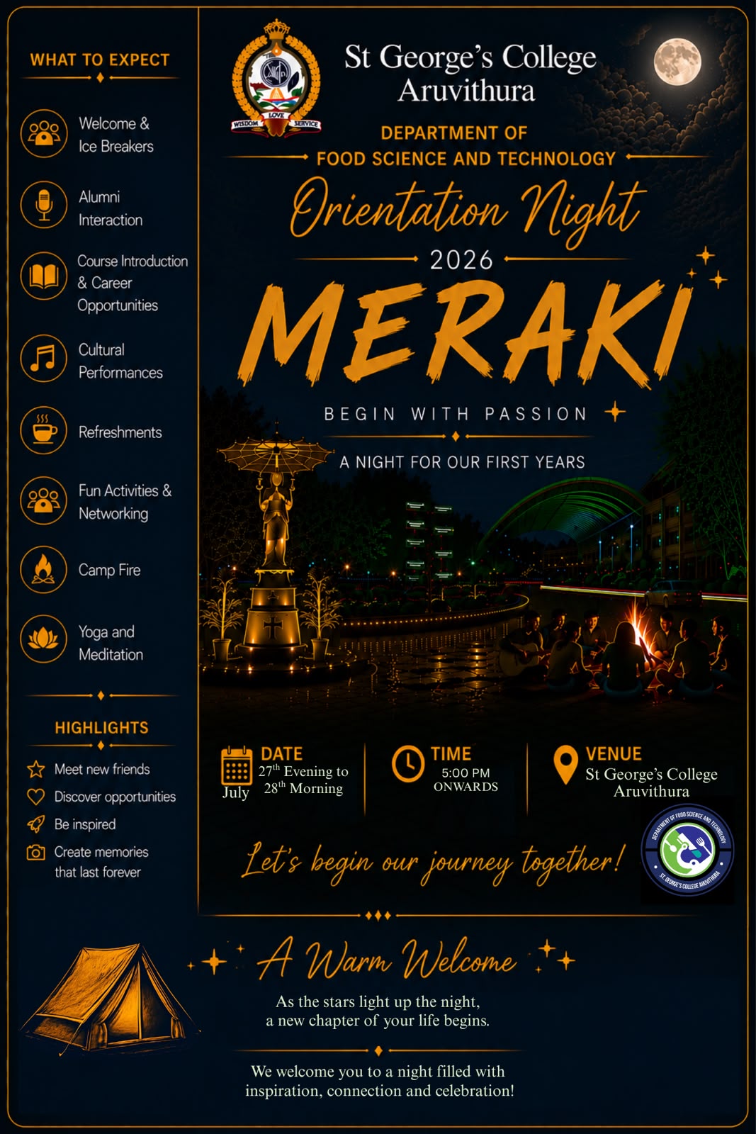 Meraki - Orientation Night